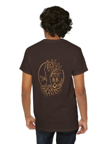 Men Tee – Logo Gold Back