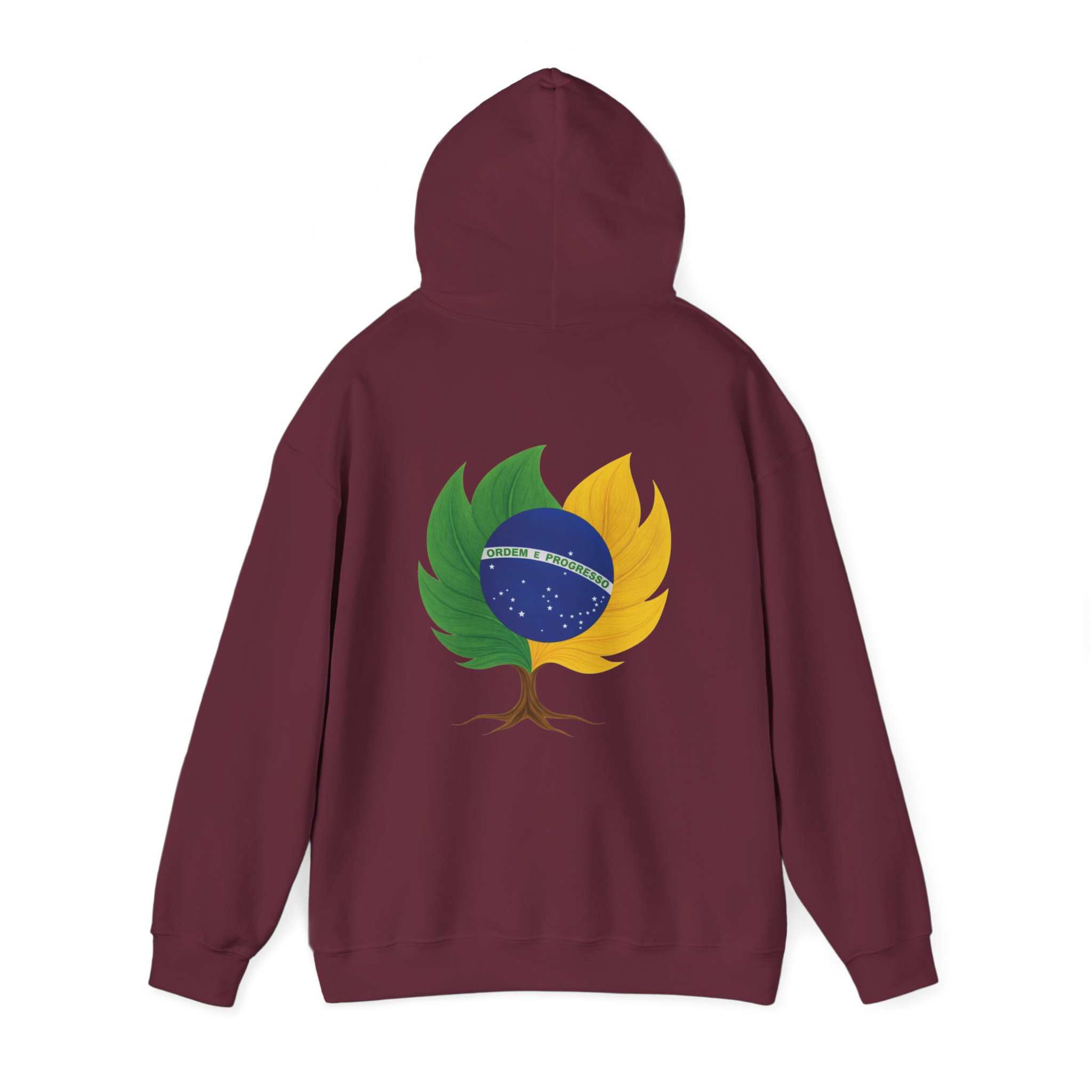 Men Hoodie - ANCESTRAL LANDS BRAZIL – Image 4