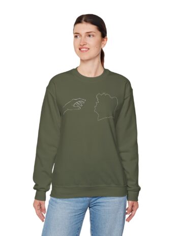 Women Sweatshirt — REACH YOUR ROOTS &lsquo;IVORY COAST&rsquo;