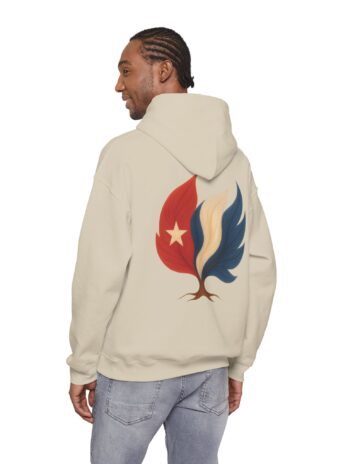 Men Hoodie Cuba Flag Tree Emblem