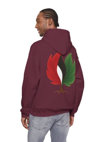 Men Hoodie Palestine Flag Tree Emblem