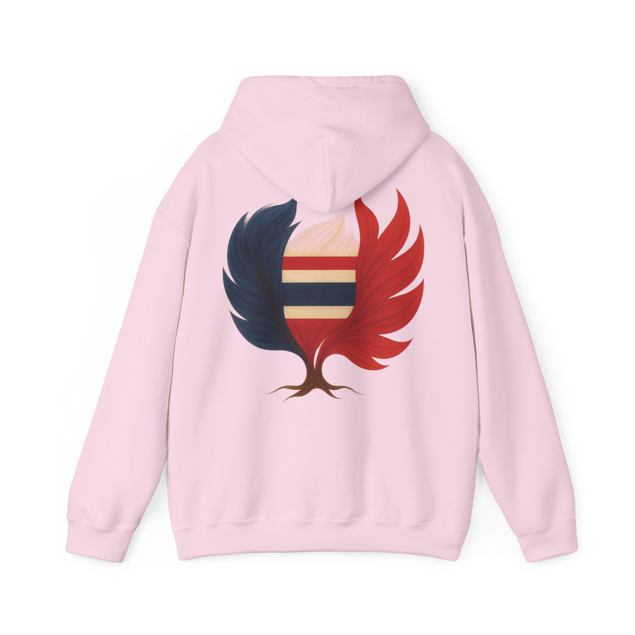 Men Hoodie Thailand Flag Tree Emblem – Image 8