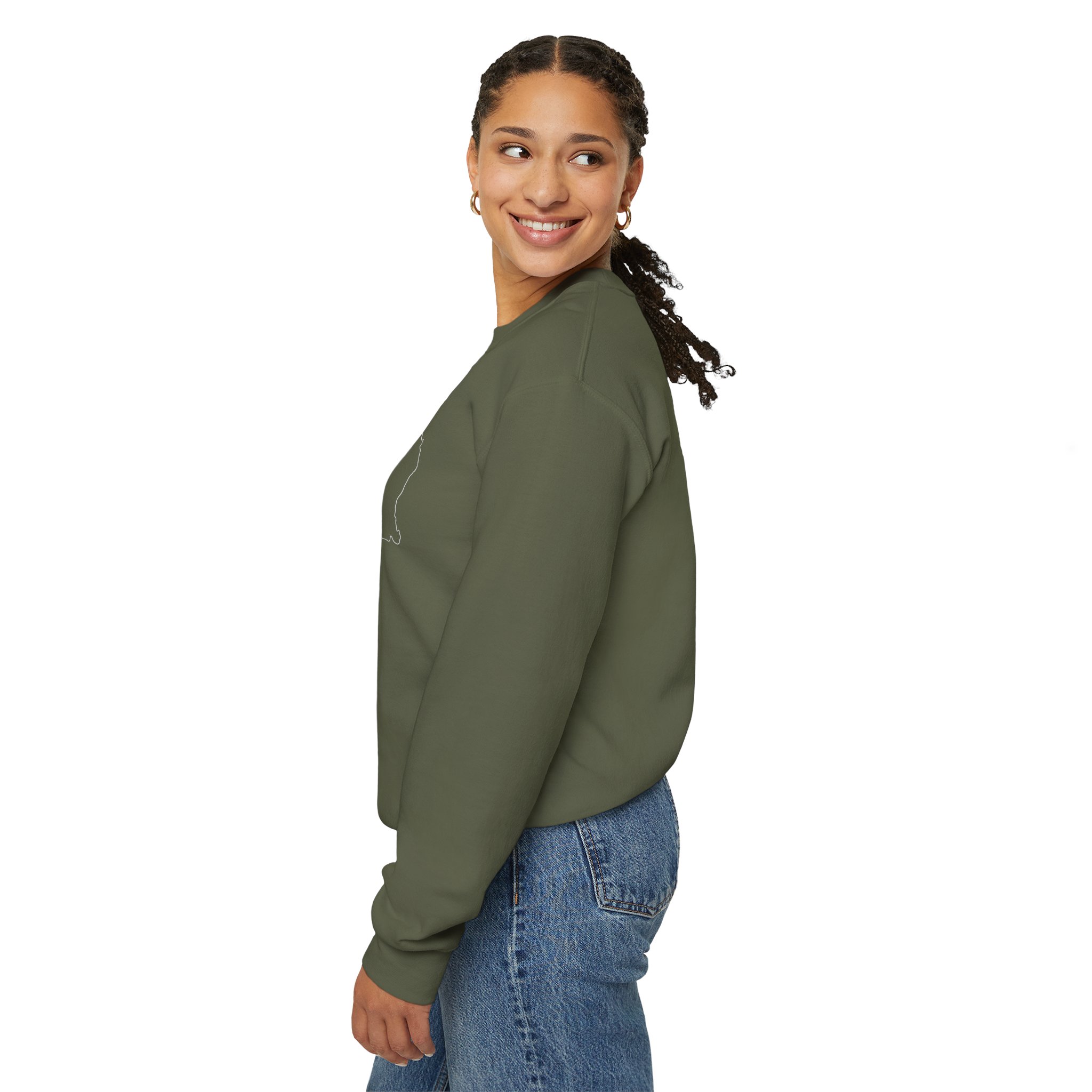 Women Sweatshirt — REACH YOUR ROOTS 'IVORY COAST' – Image 3