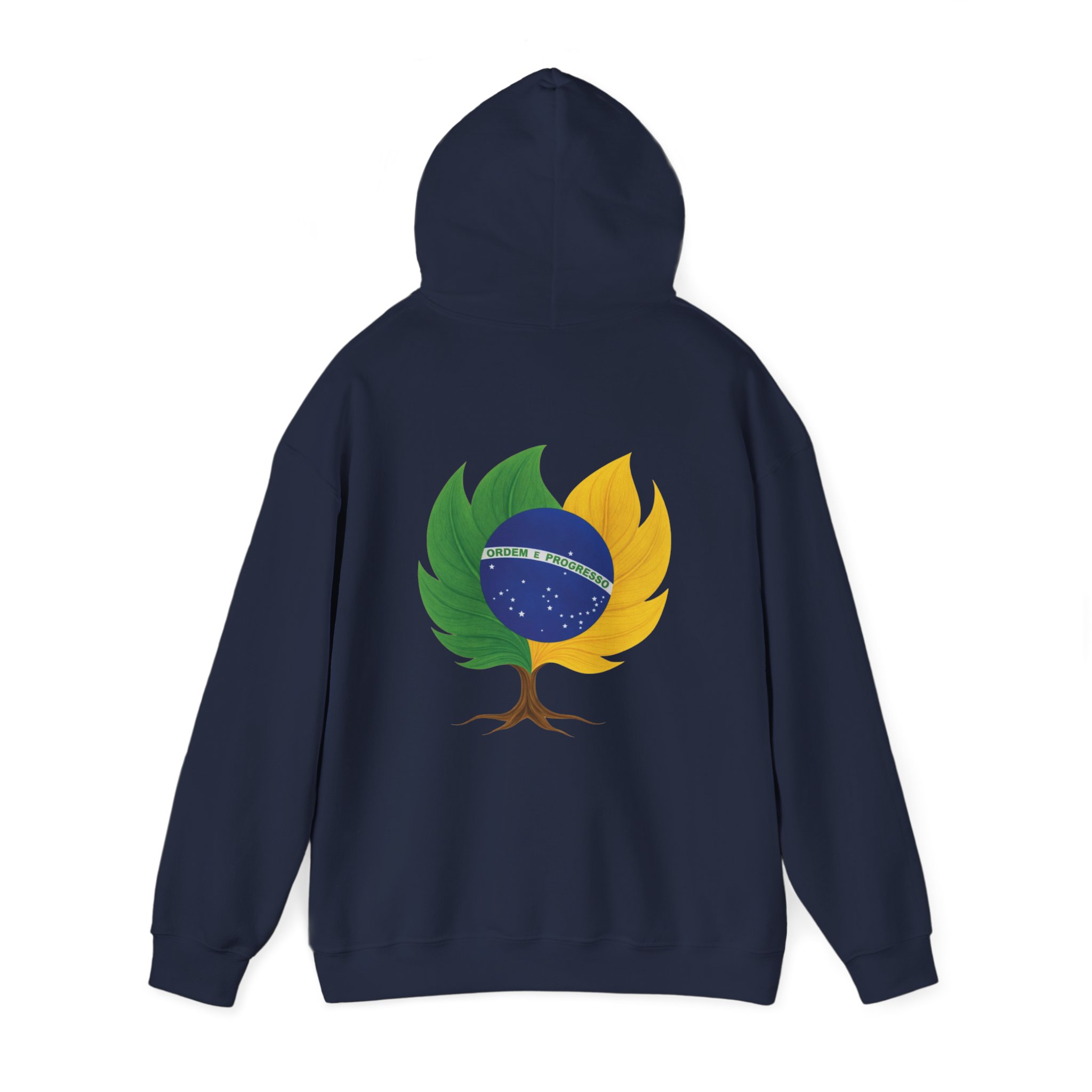 Men Hoodie - ANCESTRAL LANDS BRAZIL – Image 6