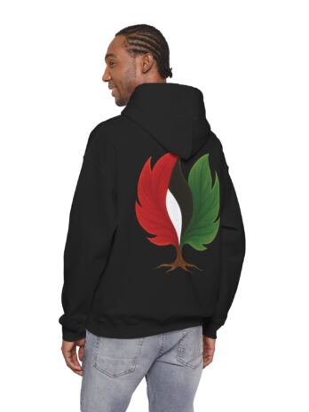 Men Hoodie Palestine Flag Tree Emblem