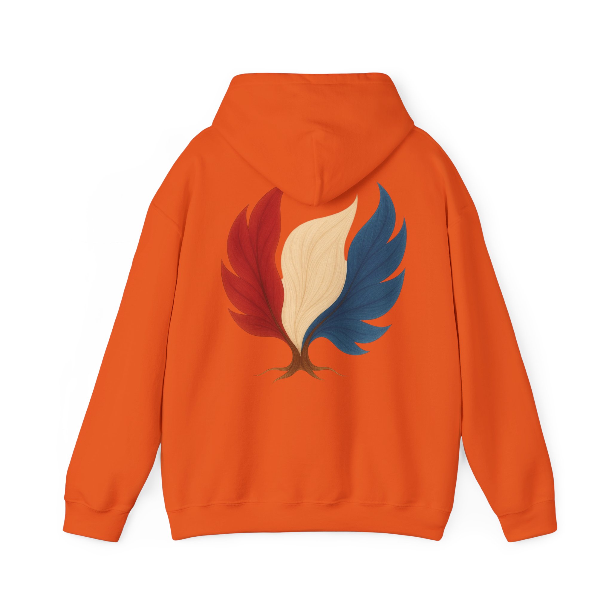 Men Hoodie Netherlands Flag Tree Emblem – Image 2