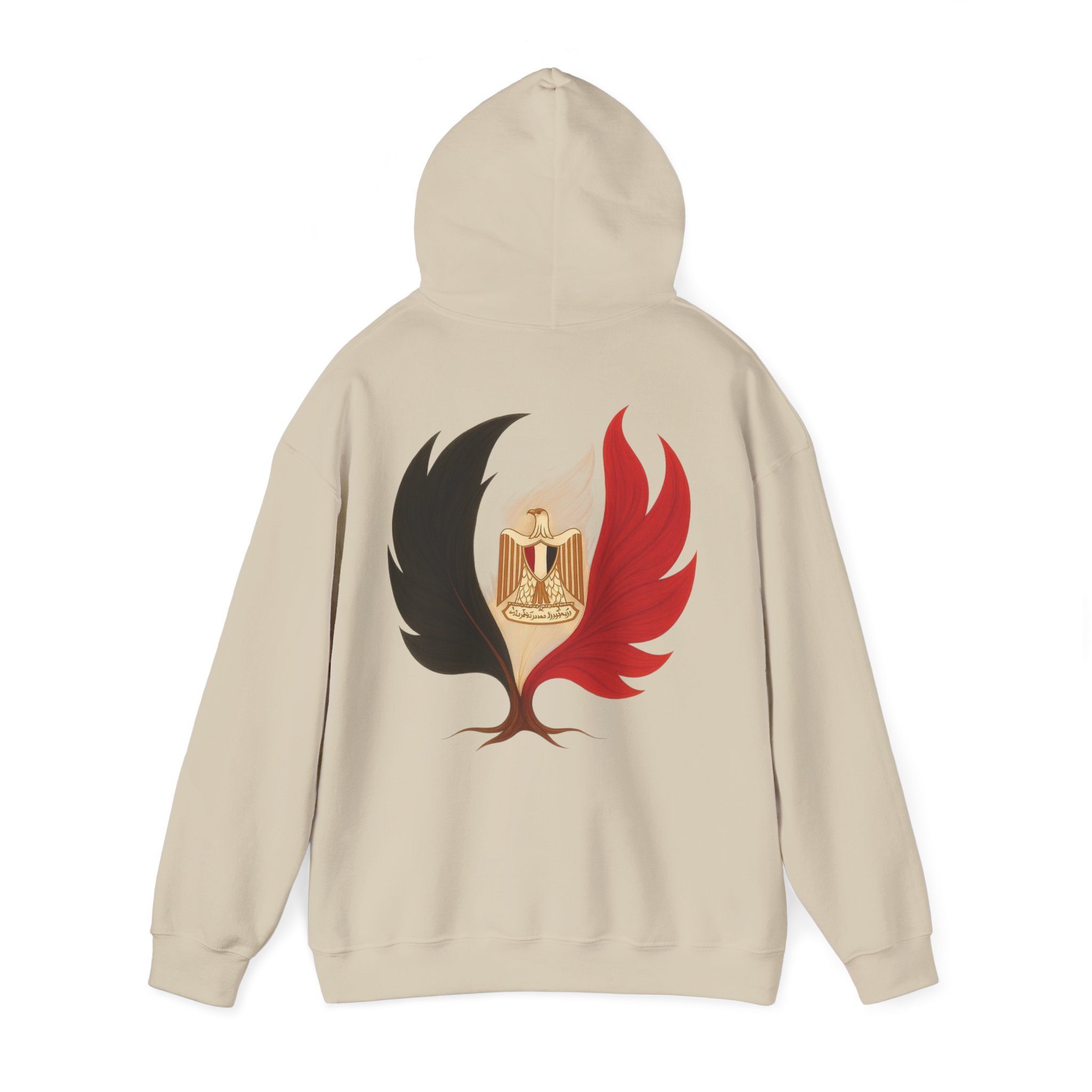 Men Hoodie Egypt Flag Tree Emblem – Image 6