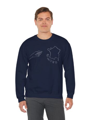 Men Sweatshirt — REACH YOUR ROOTS &lsquo;FRANCE&rsquo;