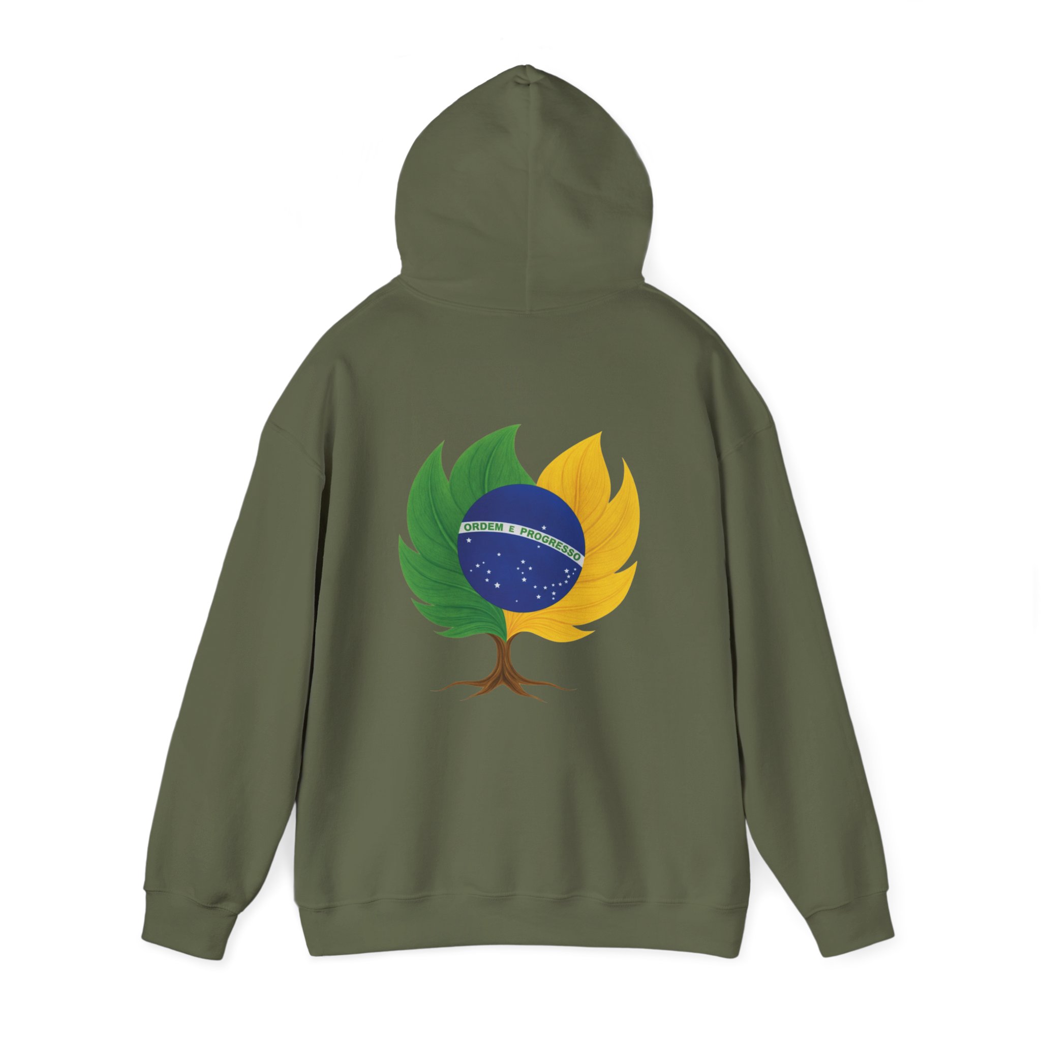 Men Hoodie - ANCESTRAL LANDS BRAZIL – Image 5