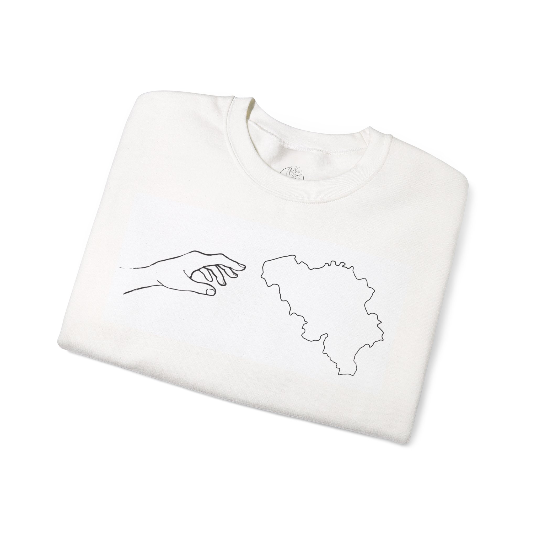 Women Sweatshirt — REACH YOUR ROOTS 'BELGIUM' – Image 6