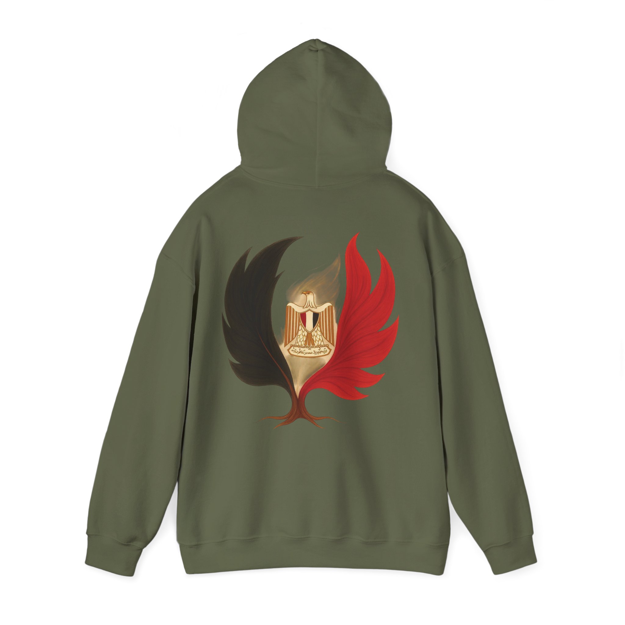 Men Hoodie Egypt Flag Tree Emblem – Image 19