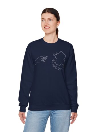 Women Sweatshirt — REACH YOUR ROOTS &lsquo;FRANCE&rsquo;