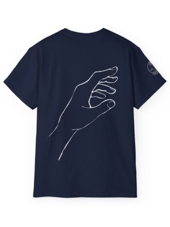 Women Line Art Hand T-Shirt